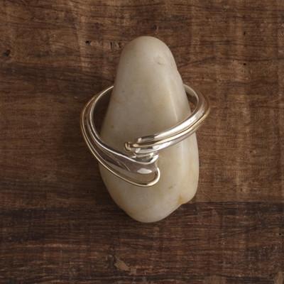 Duet Ring, SS & 14K