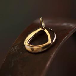 Circle Charm, 14KY