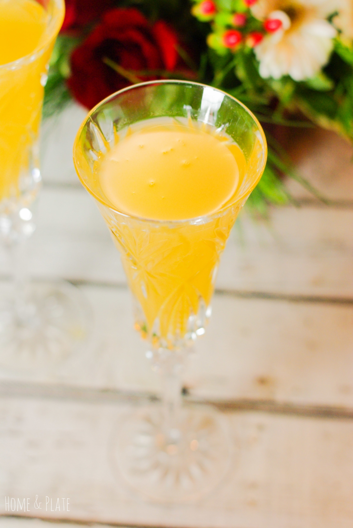 Elderflower Bellinis