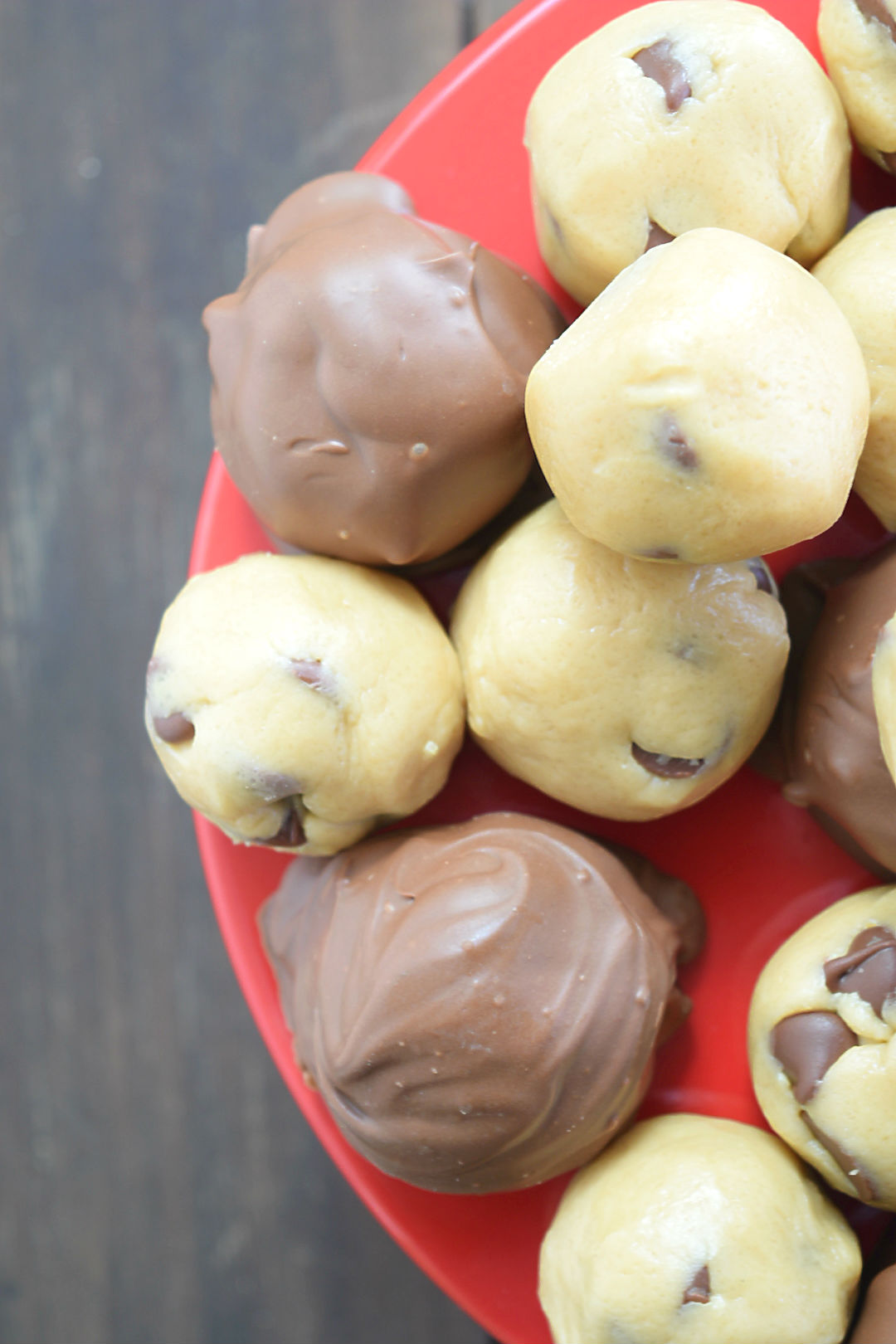 NO BAKE PEANUT BUTTER COOKIE DOUGH BITES