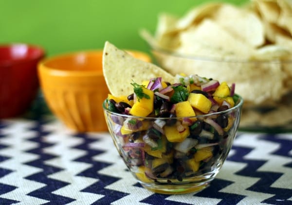 Mango Black Bean Salsa
