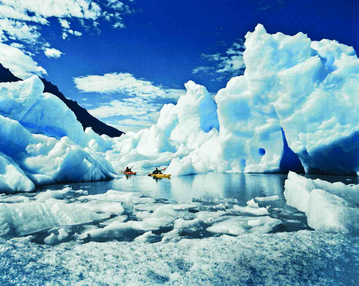 Kayaking in Patagonia