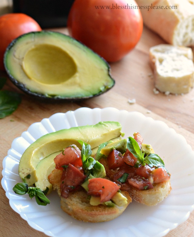 avocado Bruschetta