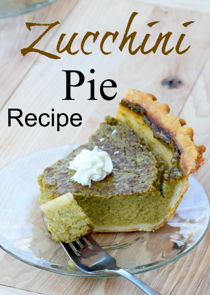 Zucchini Pie Recipe