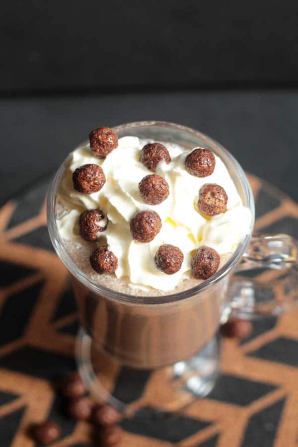 Cocoa Puffs Cereal Milk Milkshake