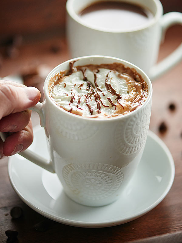 Crockpot Nutella Hot Chocolate