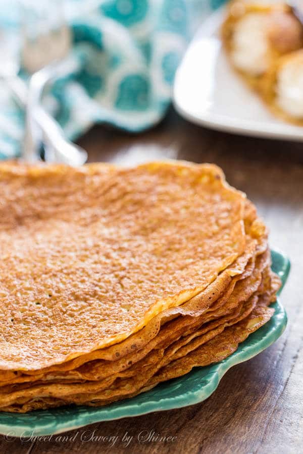 Honey Almond Crepes