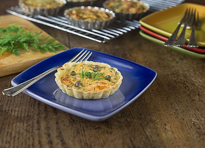 Salmon Tartlets