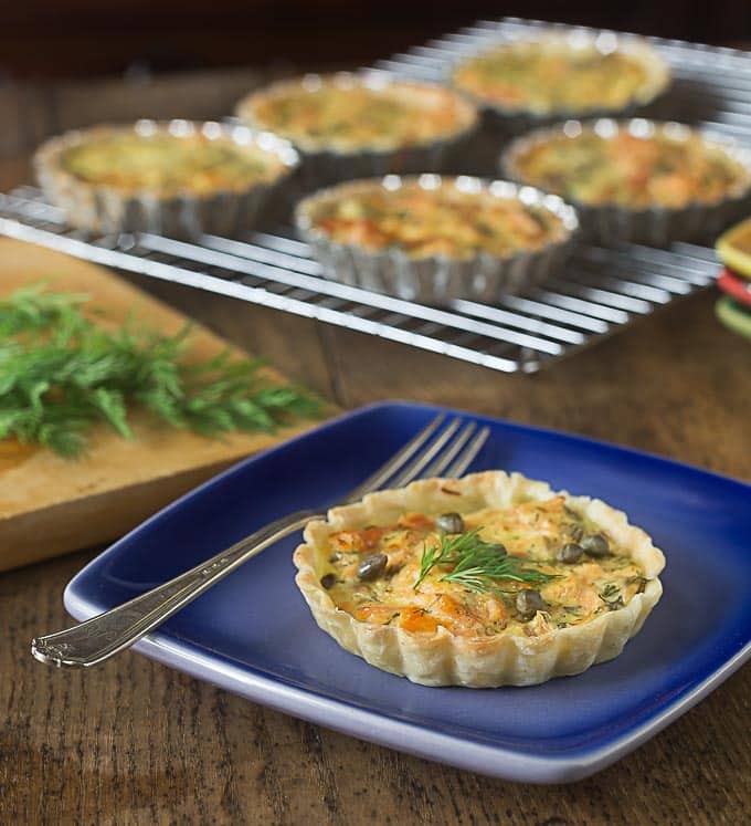 Salmon Tartlets