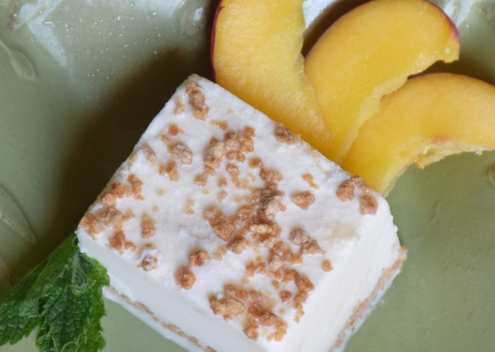 Peaches & Cream Bars
