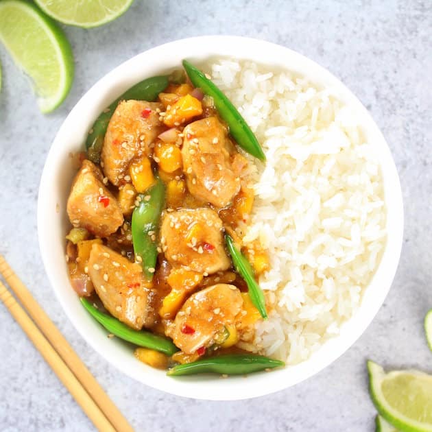 Mango Chicken Stir-Fry