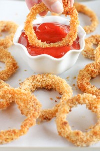Baked Onion Rings-4