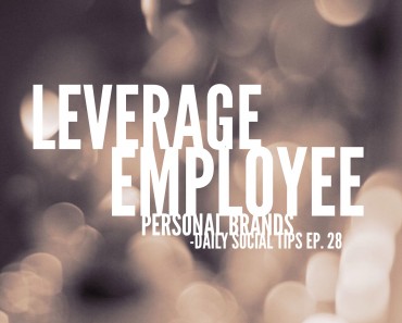 leverage employee personal brands